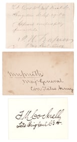 CONFEDERATE GENERALS (3)