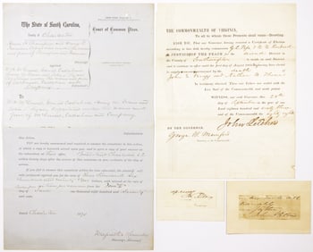 CONFEDERATE GOVERNORS (4)