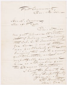 DAVID HUNTER RECOMMENDS PROMOTION FOR A 'JAYHAWKER'