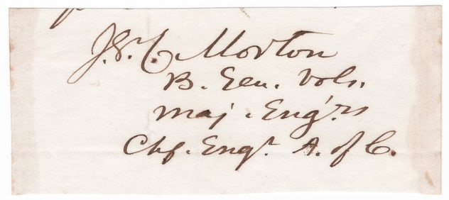 JAMES ST. CLAIR MORTON