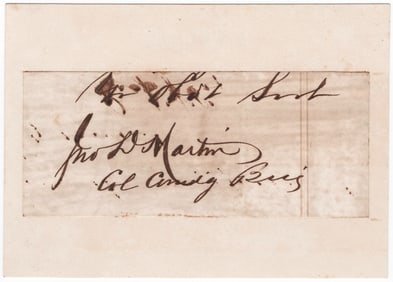 JOHN DONELSON MARTIN