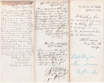 UNION GENERALS HENRY W. SLOCUM AND ALPHEUS WILLIAMS