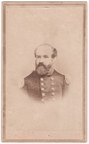 (UNION NAVY) PAUL SHIRLEY SIGNED CARTE DE VISITE