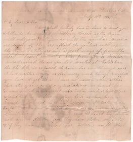 CONFEDERATE SOLDIER’S LETTER ARCHIVE DESCRIBES THE SIEGE OF PETERSBURG
