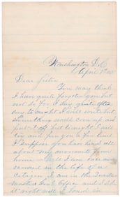 UNION SOLDIER’S LETTER