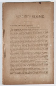 JEFFERSON DAVIS ADDRESS TO THE C.S.A. HOUSE