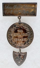 UNION VETERAN LEGION MEDAL FOR A GETTYSBURG VETERAN