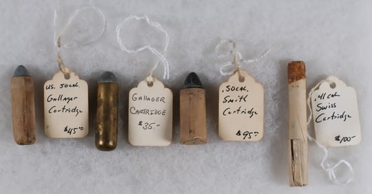 CIVIL WAR CARTRIDGES (4)