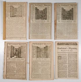 THE GENTLEMAN'S MAGAZINE REPORTS ON IMPORTANT REVOLUTIONARY WAR BATTLES