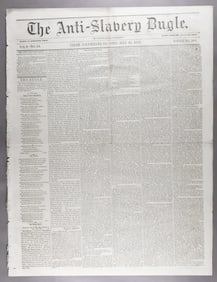 ‘THE ANTI-SLAVERY BUGLE’ ANNOUNCES THE FUGITIVE SLAVE ACT