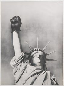 'BLACK POWER' MISS LIBERTY