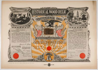 INDEPENDENCE HALL RELIC