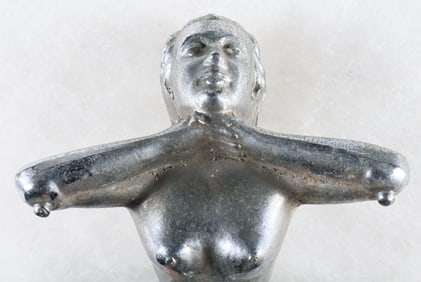 VINTAGE AUTOMOBILE HOOD ORNAMENTS (2)