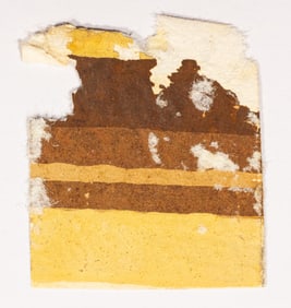 ABRAHAM LINCOLN PETERSON HOUSE WALLPAPER RELIC