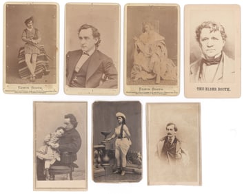 (LINCOLN ASSASSINATION) JOHN WILKES BOOTH AND ASSOCIATES (7)