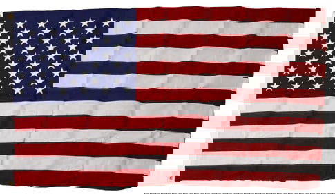 DONALD J. TRUMP INAUGURATION DAY-FLOWN FLAG