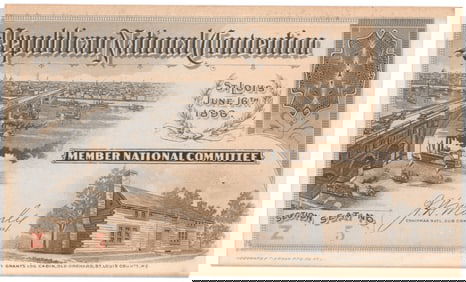 ELECTION OF 1884: ARCHIVE OF SENATOR SAMUEL FESSENDEN (160+)