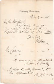 SALMON P. CHASE AND BENJAMIN F. WADE