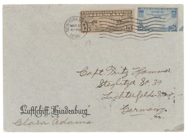 (GRAF ZEPPELIN) CLARA ADAMS