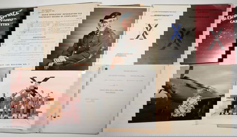 AMERICAN ARMY TEST PILOT'S PHOTO AND DOCUMENT ARCHIVE