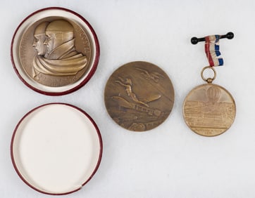FRENCH AVIATION MEDALS (3)