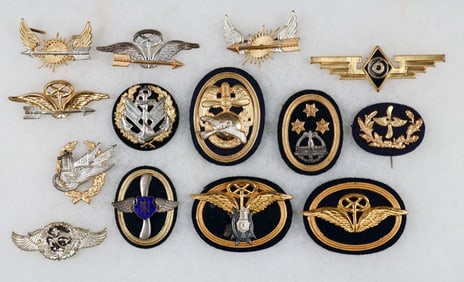 GERMAN AIR TRANSPORT AND COMMERCIAL BADGES (15)
