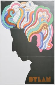 BOB DYLAN PERIOD POSTER BY PETER MAX