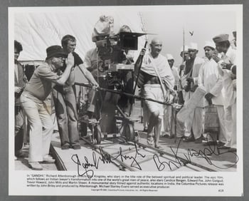 BEN KINGSLEY AND RICHARD ATTENBOROUGH