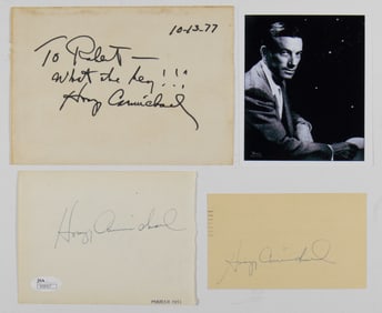 HOAGY CARMICHAEL (3)