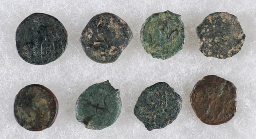 'WIDOWS' MITES' BIBLICAL COINS (8)