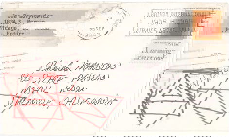 CHARLES MANSON ORIGINAL SKETCH