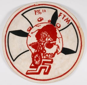 1%-ER OUTLAW BIKER BACK PATCH