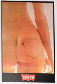 LEVI'S JEANS NUDE POSTER