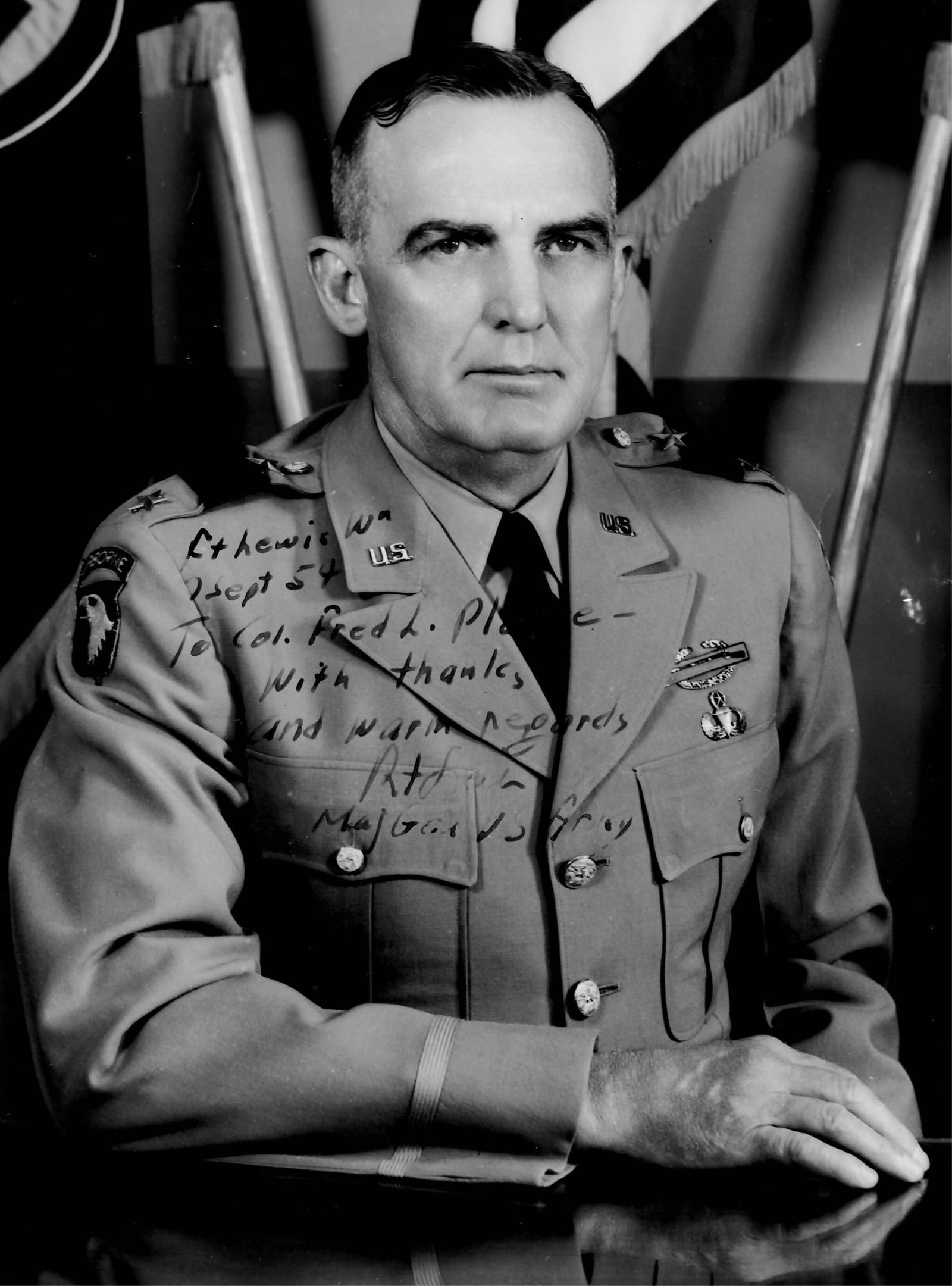 ('BAND OF BROTHERS') ROBERT SINK: (1905 – 1965) American lieutenant general who fought during World War II and the Korean War, though he was most famous for his command of the 506th Parachute Infantry Regiment, part of the 101st