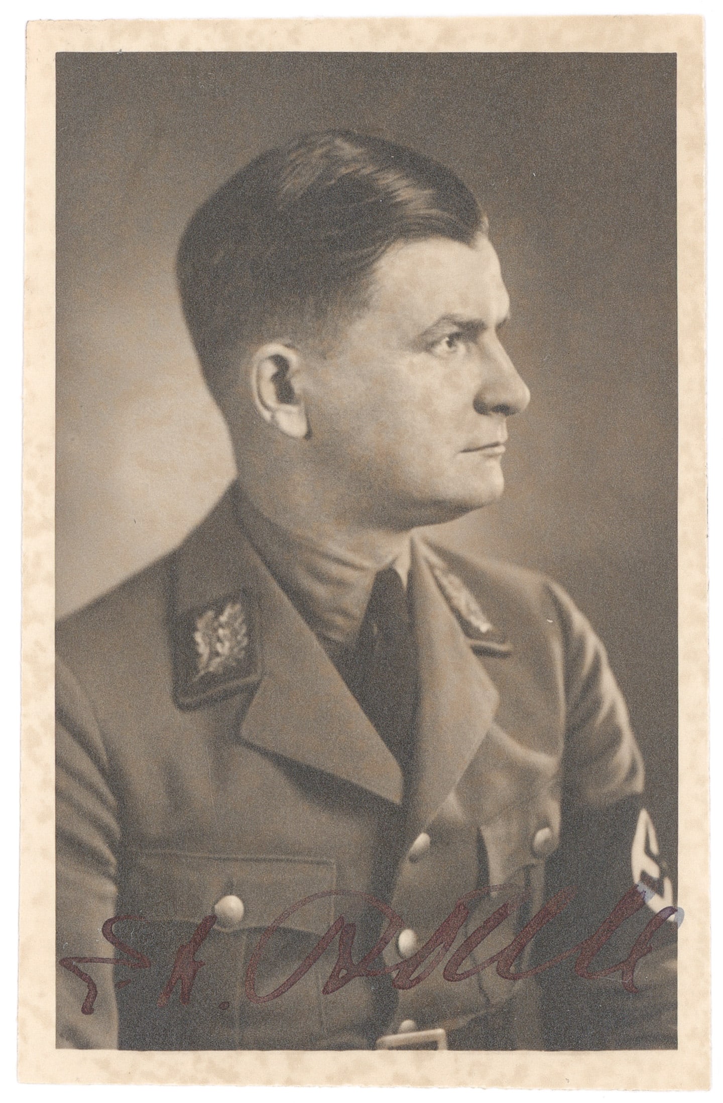 ERNST BOHLE: (1903 - 1960) Nazi Gauleiter of the overseas branch, accused of assisting Hess in writing a letter in English to the Duke of Hamilton, but cleared himself by claiming that be believed Hess had Hitler'