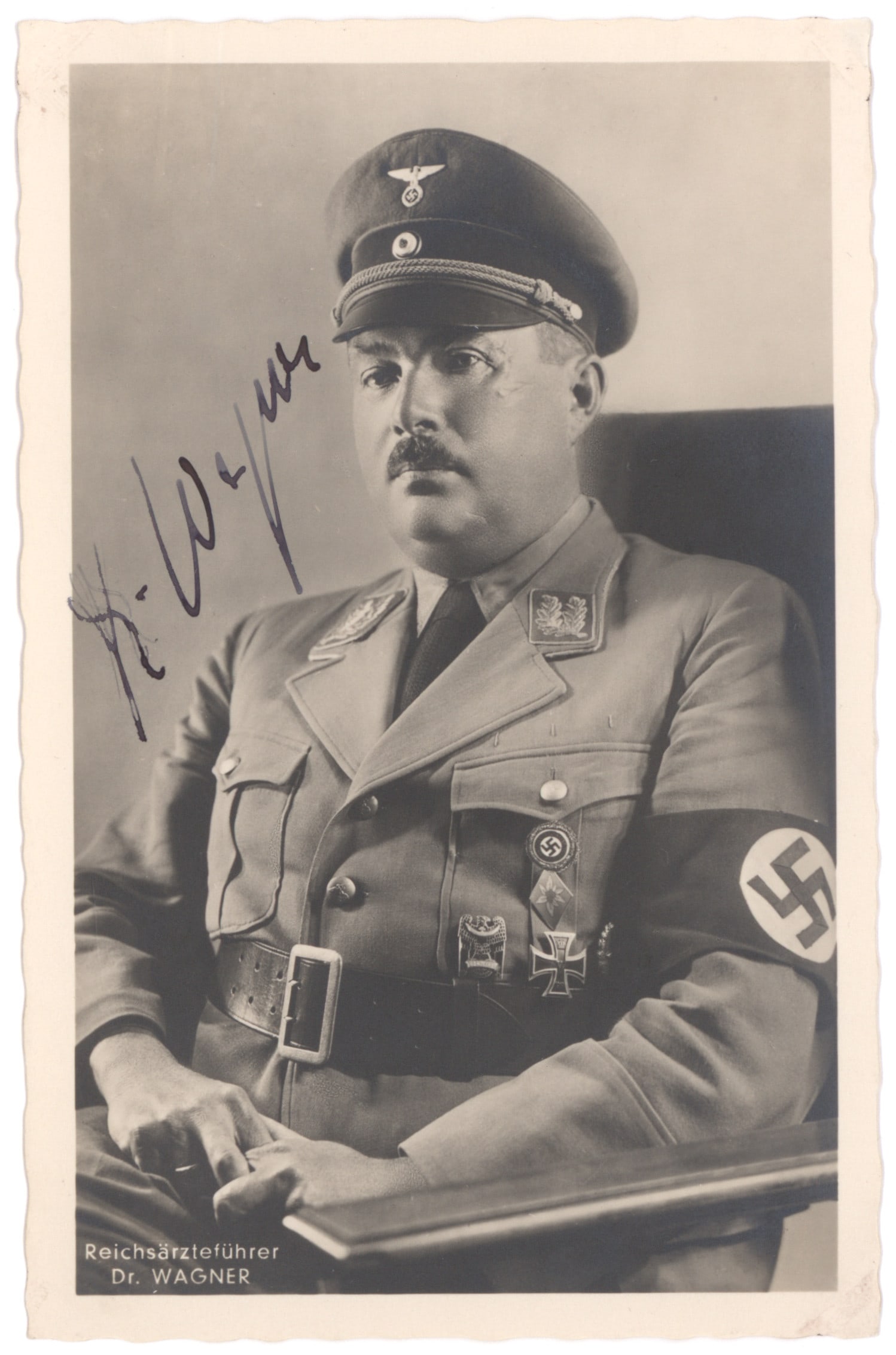 GERHARD WAGNER: (1888 – 1939) The first Reich Doctors' Leader (Reichsarztefuhrer) of Nazi Germany. Wagner was co-founder and, as of 1932, leader of the National Socialist German Doctors' League.