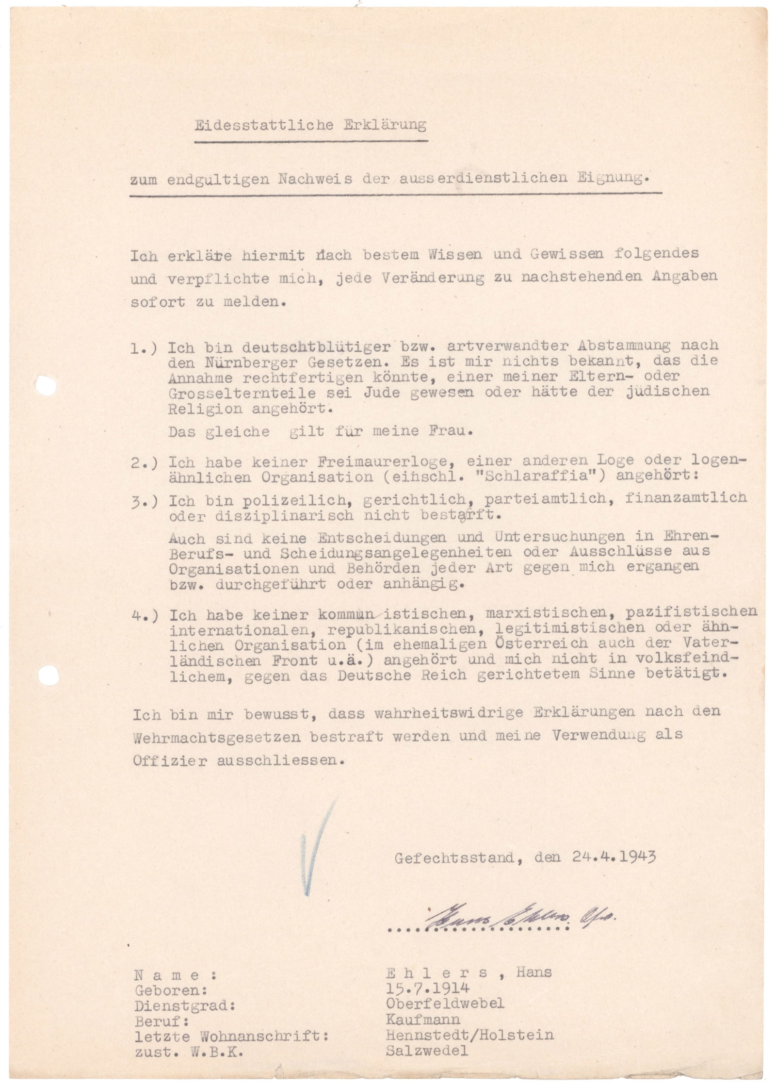 HANS EHLERS: (1914 – 1944) Luftwaffe ace credited with 55 kills, eleven victories on the Eastern Front and 44 over the Western Allies, including 23 four-engine bombers. Awarded a Knights Cross, he was