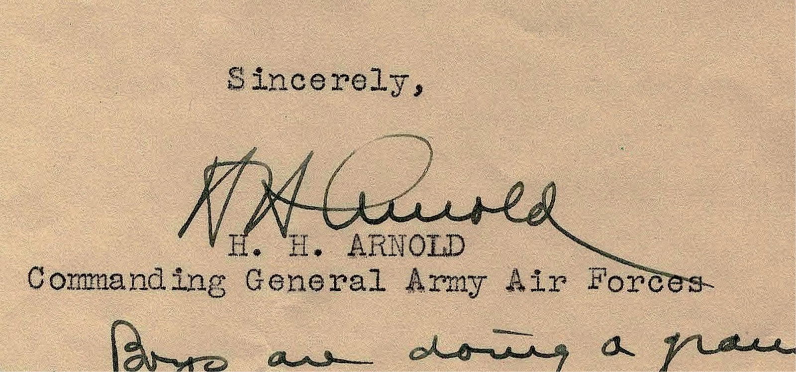 HENRY 'HAP' ARNOLD - 2