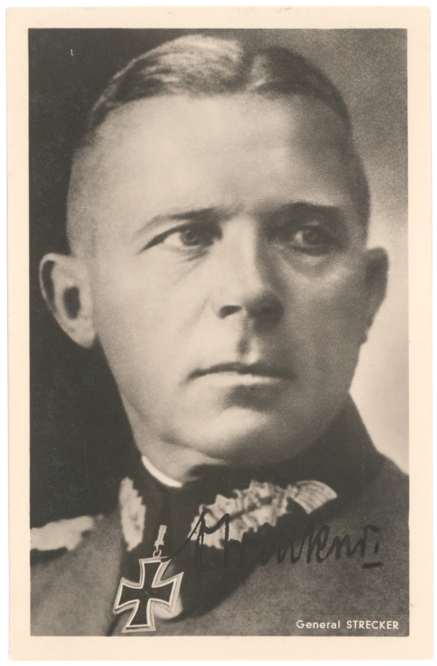 KARL STRECKER: (1884 – 1973) German general who commanded several army corps on the Eastern Front. Strecker welcomed the rise of Hitler and found favor with the regime, earning rapid promotions in the armed fo