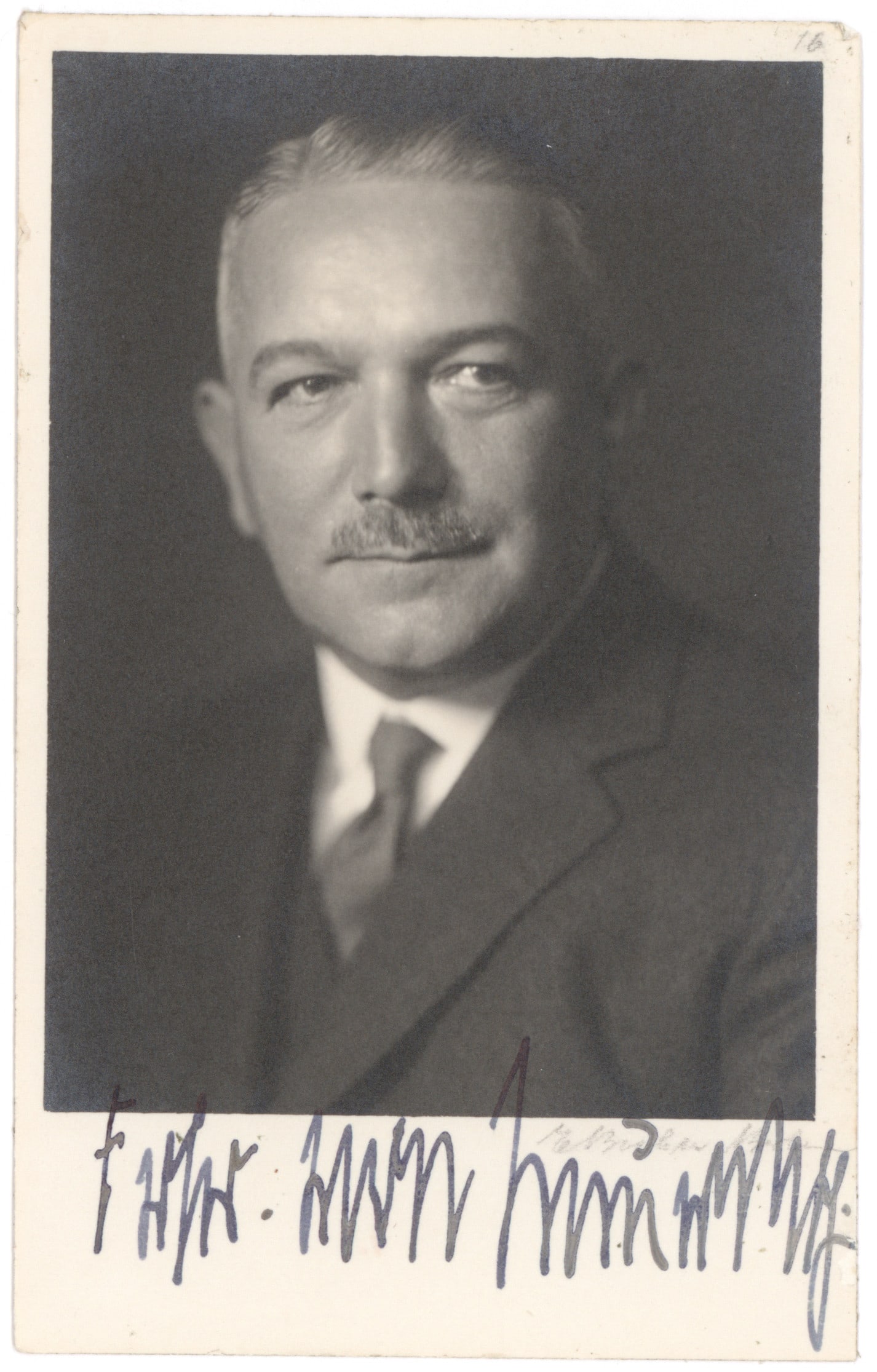 KONSTANTIN VON NEURATH: (1873 - 1956) German diplomat, foreign minister of Germany between 1932 and 1938. Tried as a major war criminal in Nuremberg and sentenced to fifteen years imprisonment for his compliance and actions