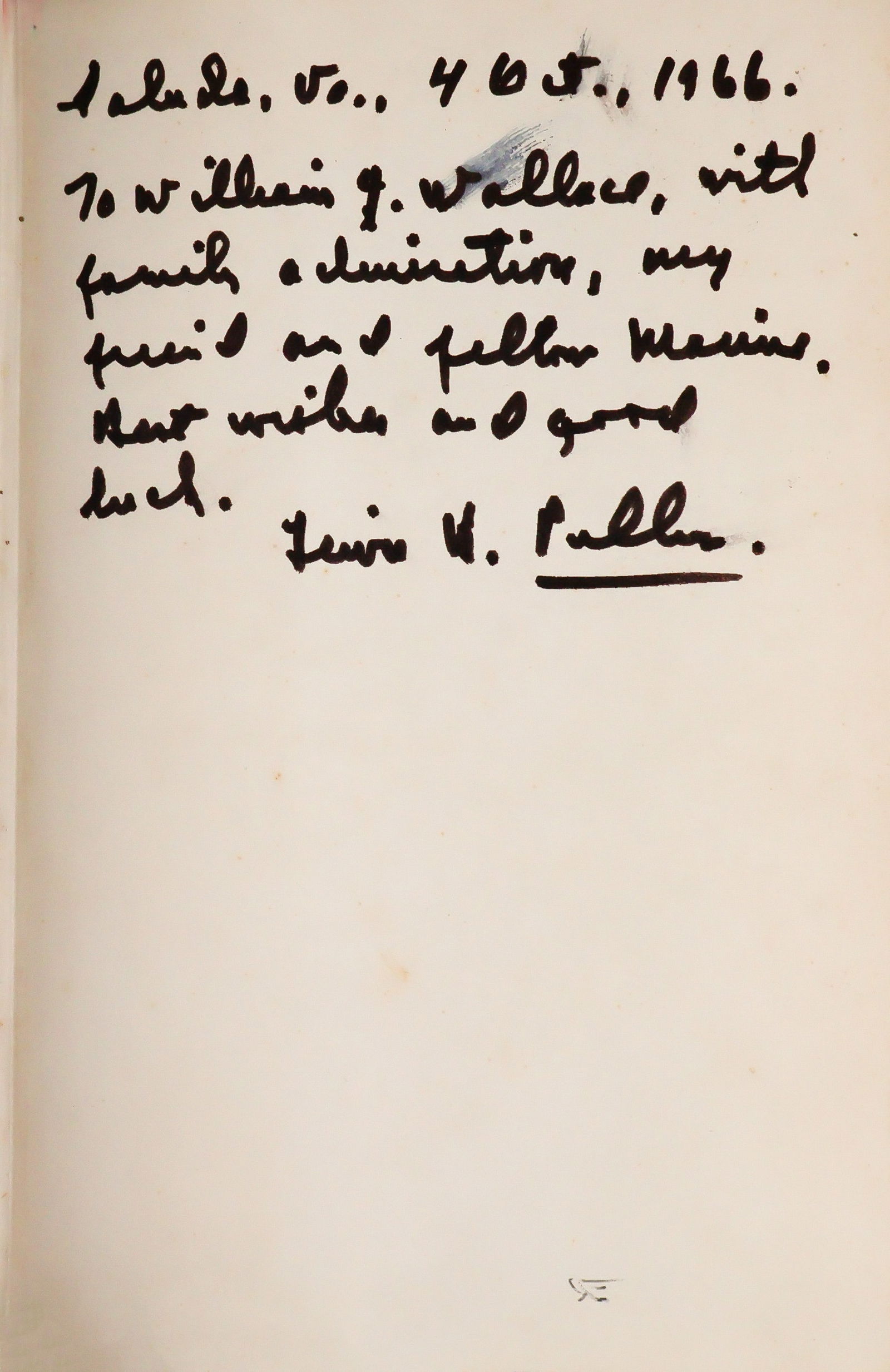 LEWIS 'CHESTY' PULLER: (1898-1971) Lieutenant general of the U.S. Marine Corps who served through World War II and the Korean War with great distinction. The most decorated Marine in American history with 37 years of