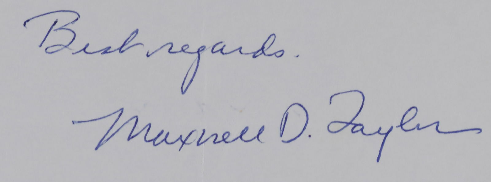 MAXWELL D. TAYLOR - 2