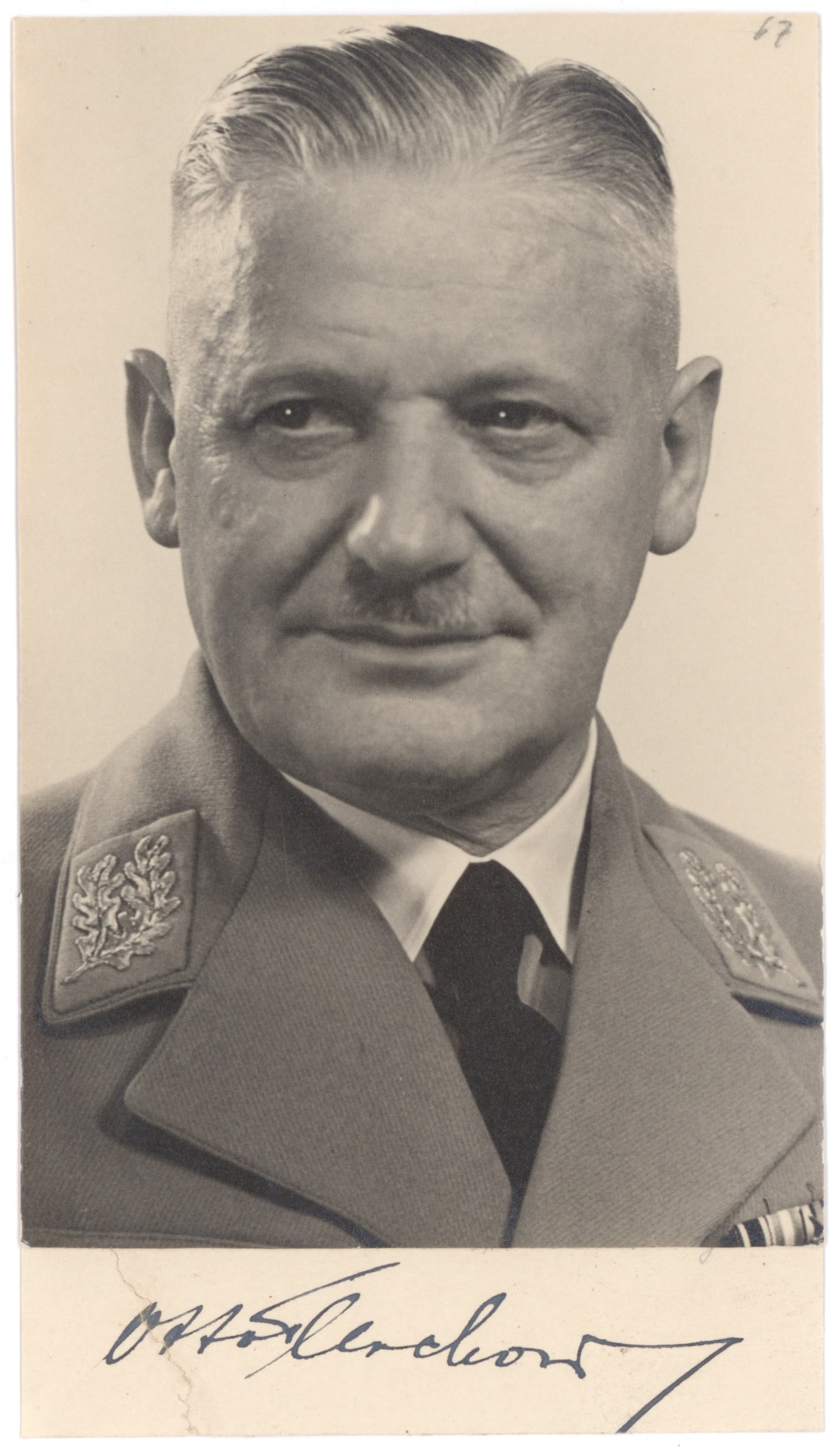 OTTO TELSCHOW: (1876 - 1945) Anti-Semitic Gauleiter of Eastern Hannover from 1925 to 1945, founded the weekly Nazi newspaper Niedersachsen-Sturmer, and often gave speeches against Jews, Freemasons and Communists. La