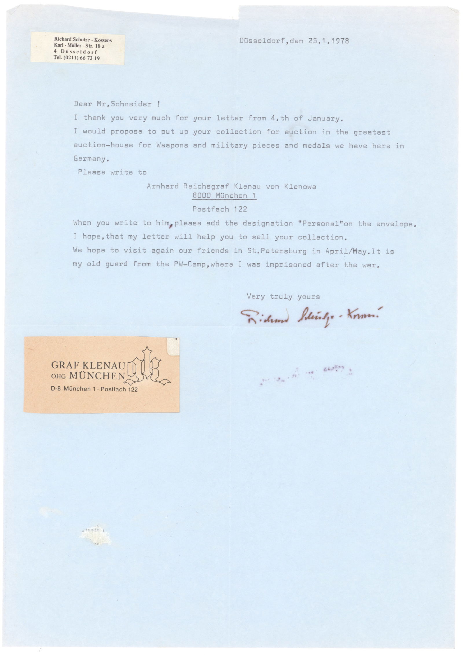 RICHARD SCHULZE-KOSSENS - 6