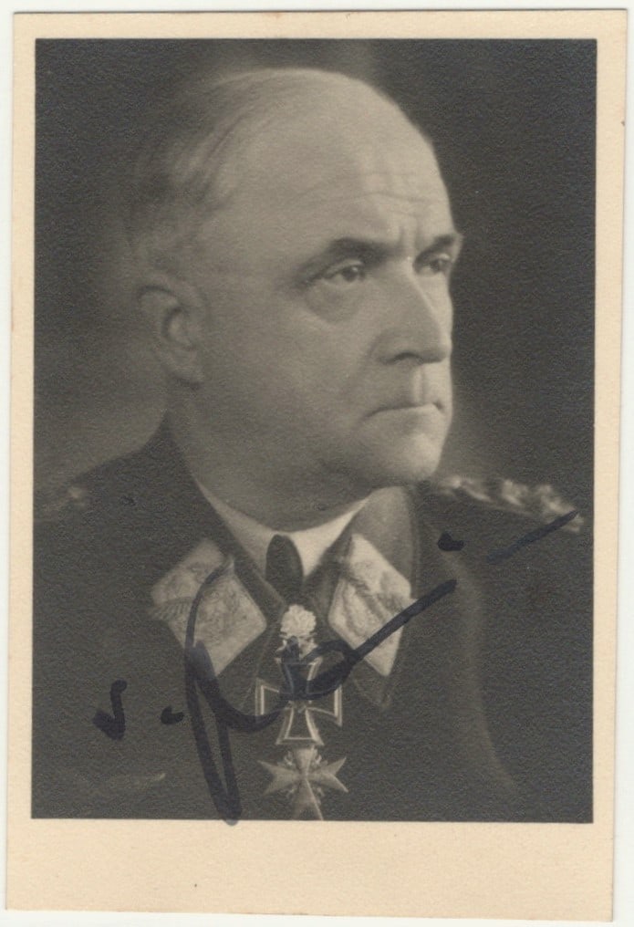 ROBERT RITTER VON GREIM: (1892 - 1945) German Field Marshal and last head of the Luftwaffe, a Knights Cross winner involved in the invasion of Poland, the Battle for Norway, the Battle of Britain and Operation Barbarossa. His