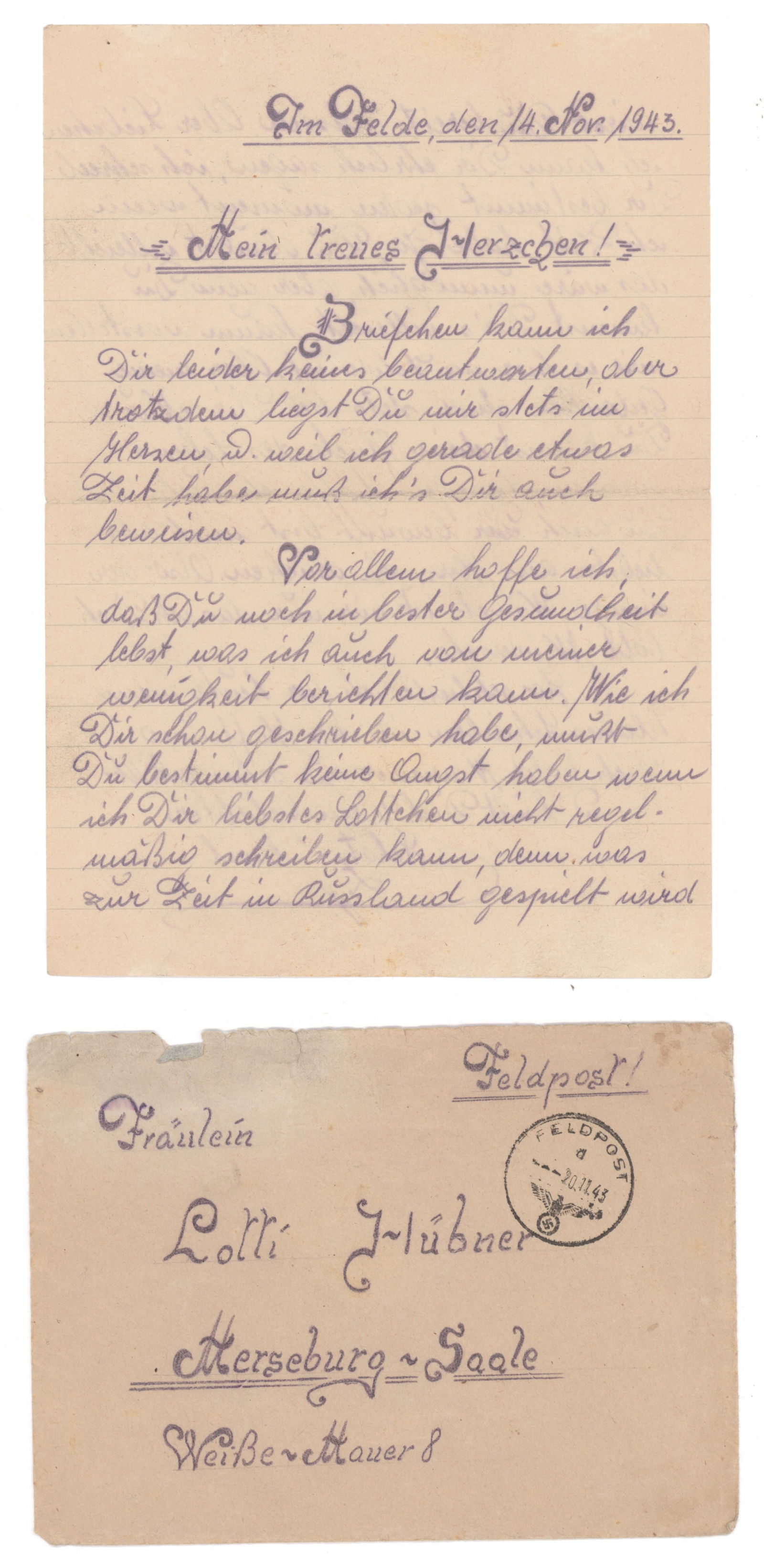 FELDPOST LETTERS (37) - 2