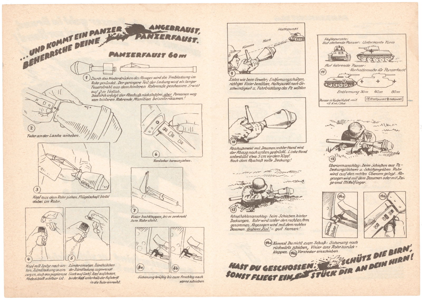 PANZERFAUST OPERATIONAL GUIDES (4) - 2