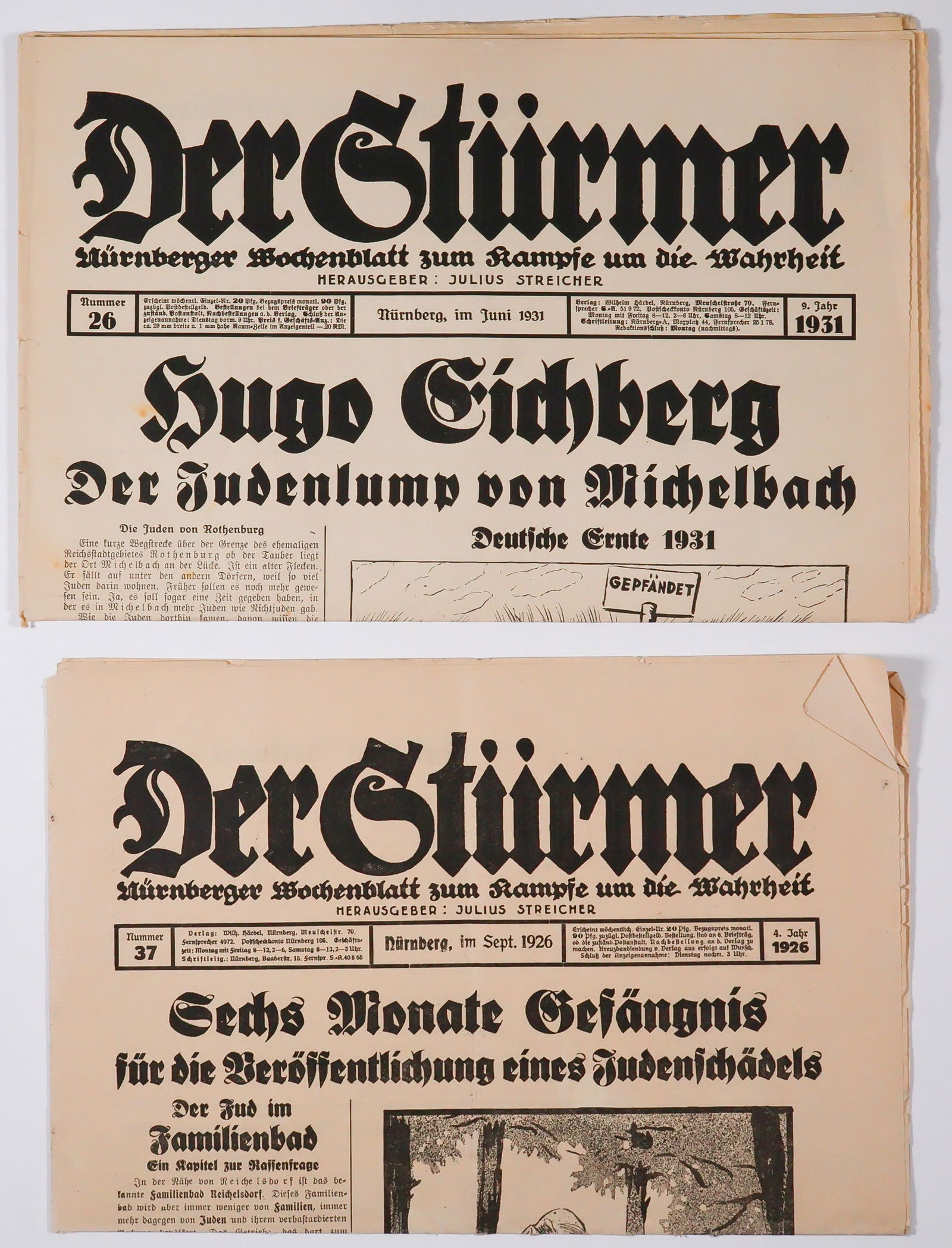 ‘DER STURMER’ (2) (1 of 3)