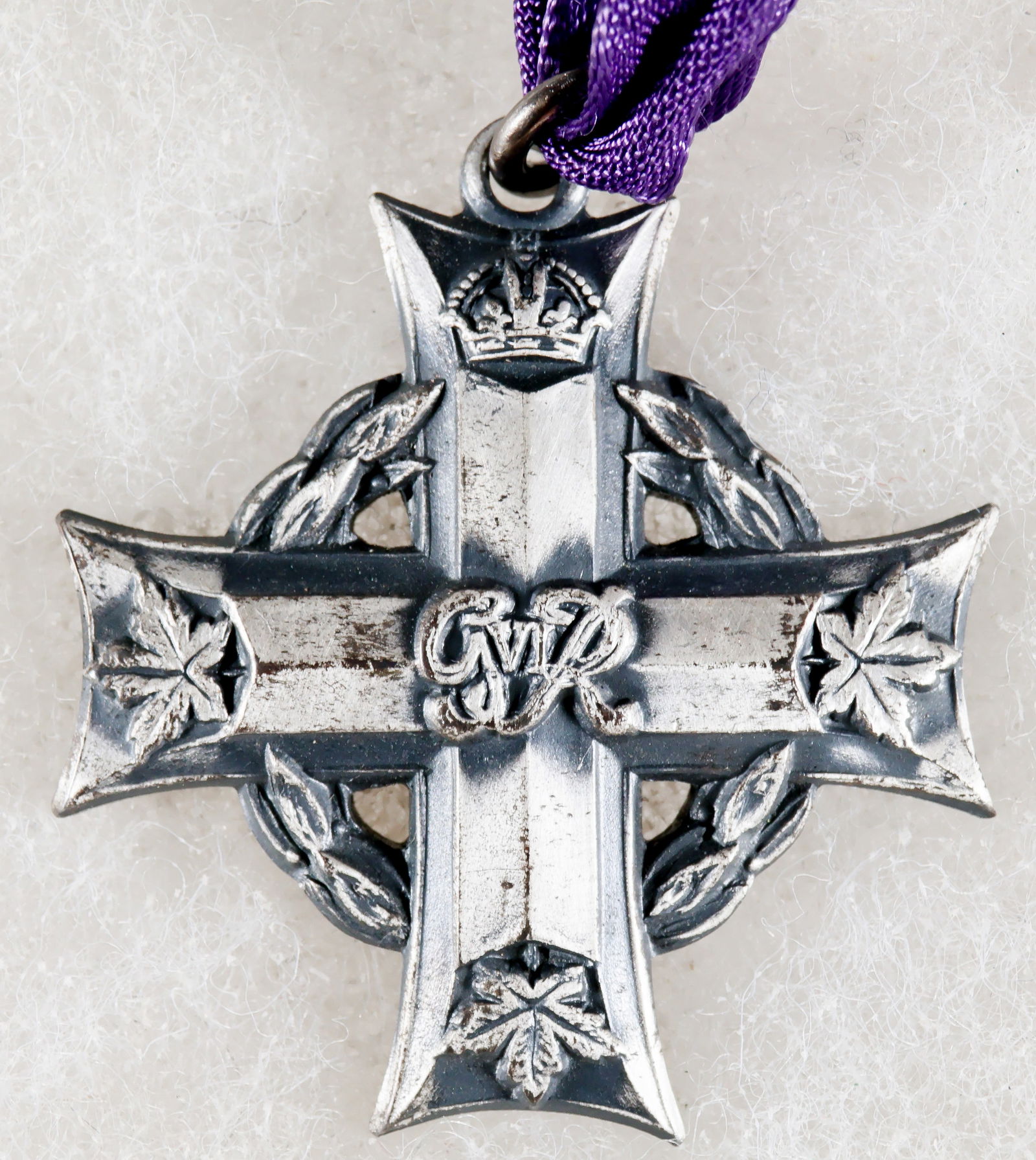 IDENTIFIED CANADIAN FLYING OFFICER’S MEMORIAL CROSS (1 of 8)