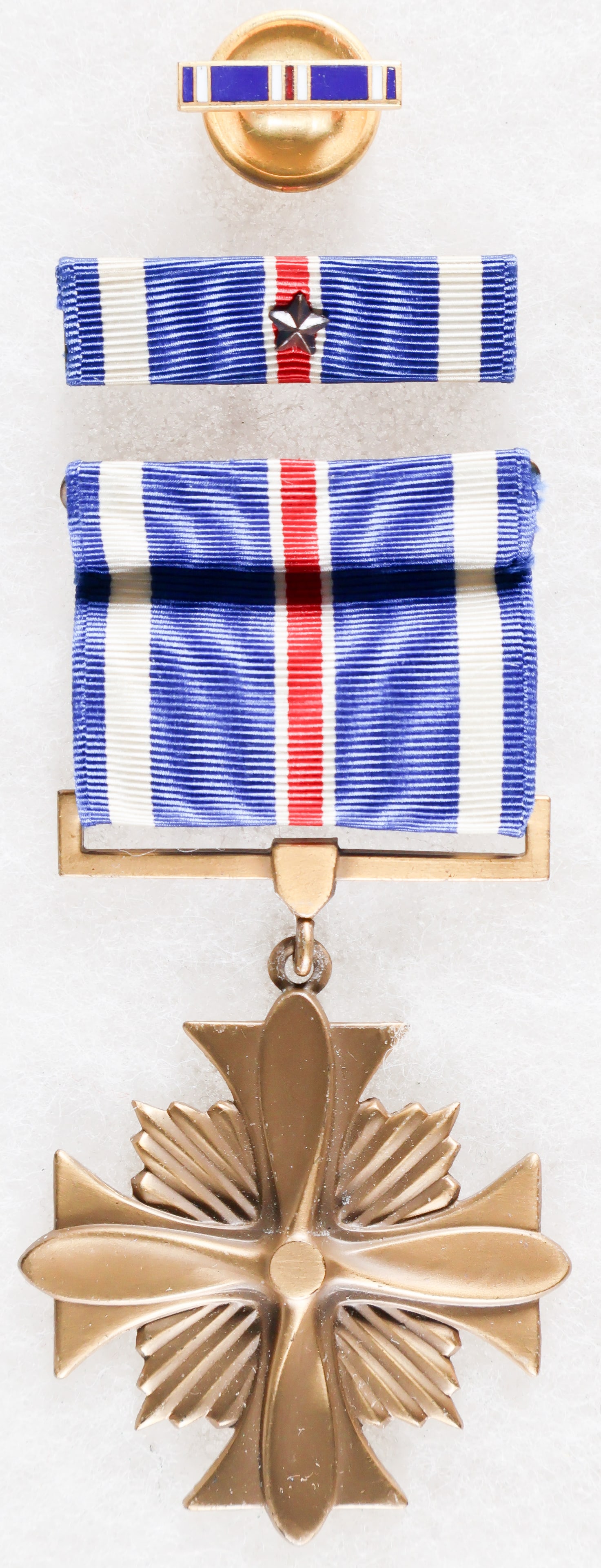 NAMED AND CASED DISTINGUISHED FLYING CROSS MEDAL (1 of 4)